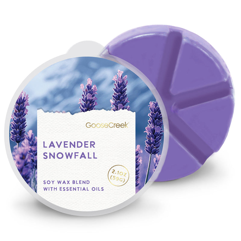 Lavender Snowfall Wax  Melt